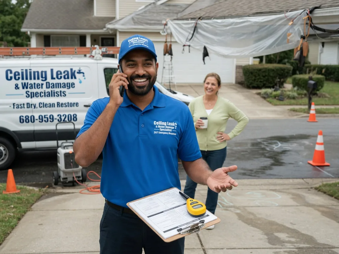 Ceiling Leak Cleanup Kewanee, MO FAQs
